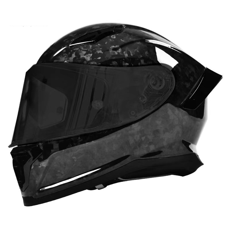 MT30 szénszálas motoros sisak Casco Moto DOT teljes arcú sisak