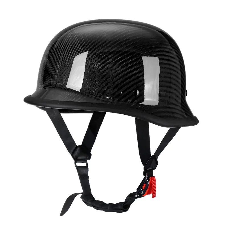 M35 Carbon Fiber Retro motoros sisak Motocross Half Face sisak