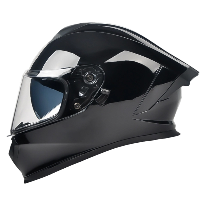 Új A8 DOT szabványos motoros sisak, teljes arcú Casco motoros sisak